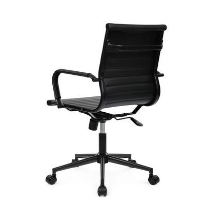 РВ Чейр Хьюго RCH 6002-2SEB (Черный/Черный металл) Кресло руководителя