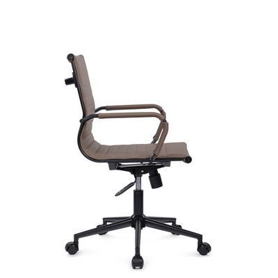 РВ Чейр Хьюго RCH 6002-2SEB (Коричневый/Черный металл) Кресло руководителя