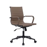 РВ Чейр Хьюго RCH 6002-2SEB (Коричневый/Черный металл) Кресло руководителя