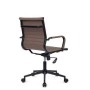 РВ Чейр Хьюго RCH 6002-2SEB (Коричневый/Черный металл) Кресло руководителя