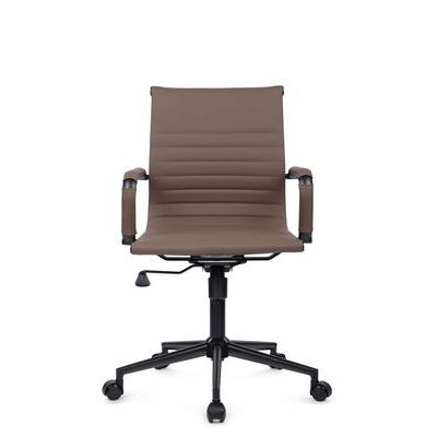 РВ Чейр Хьюго RCH 6002-2SEB (Коричневый/Черный металл) Кресло руководителя