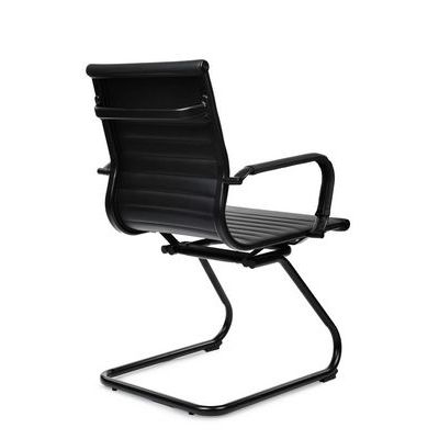 РВ Чейр Хьюго RCH 6002-3SEB (Черный/Черный металл) Конференц-кресло