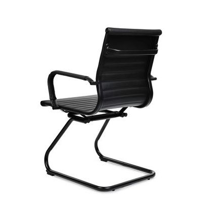 РВ Чейр Хьюго RCH 6002-3SEB (Черный/Черный металл) Конференц-кресло