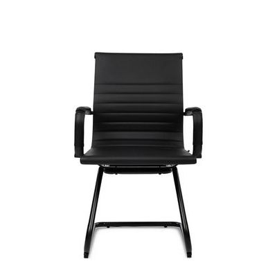 РВ Чейр Хьюго RCH 6002-3SEB (Черный/Черный металл) Конференц-кресло