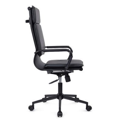 РВ Чейр Хьюго RCH 6003-1SEB (Черный/Черный металл) Кресло руководителя