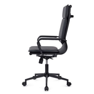 РВ Чейр Хьюго RCH 6003-1SEB (Черный/Черный металл) Кресло руководителя