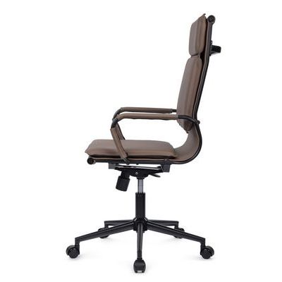 РВ Чейр Хьюго RCH 6003-1SEB (Коричневый/Черный металл) Кресло руководителя