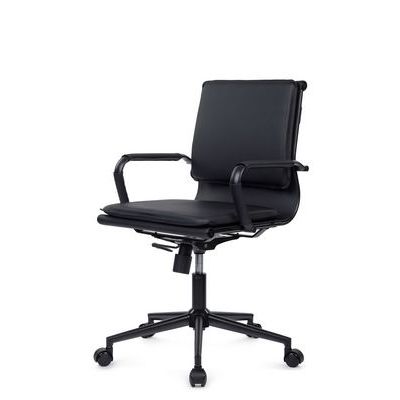 РВ Чейр Хьюго RCH 6003-2SEB (Черный/Черный металл) Кресло руководителя