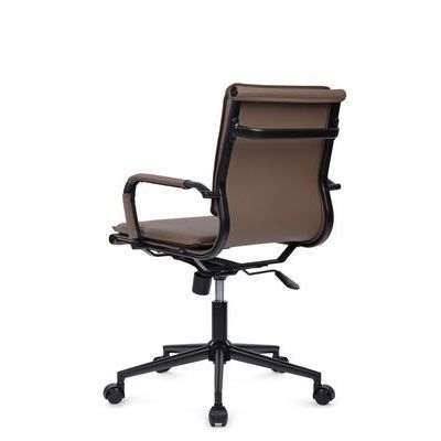 РВ Чейр Хьюго RCH 6003-2SEB (Коричневый/Черный металл) Кресло руководителя