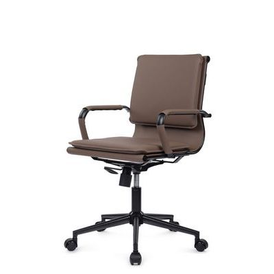 РВ Чейр Хьюго RCH 6003-2SEB (Коричневый/Черный металл) Кресло руководителя