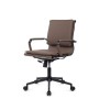 РВ Чейр Хьюго RCH 6003-2SEB (Коричневый/Черный металл) Кресло руководителя