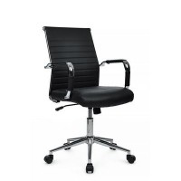РВ Чейр Арт RCH 6015M (Черный) Кресло руководителя
