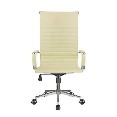 Riva Chair Hugo 6002-1S (Экокожа бежевая) Кресло руководителя