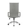 Riva Chair Hugo 6002-1S (Экокожа серая) Кресло руководителя