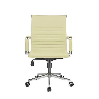 Riva Chair Hugo 6002-2S (Экокожа бежевая) Кресло руководителя