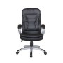 Riva Chair Soft 9110 (Экокожа черная) Кресло руководителя