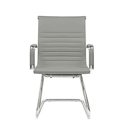 Riva Chair 6002-3E (серая экокожа) Конференц-кресло