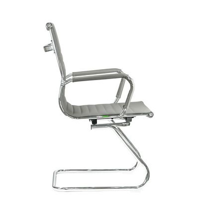 Riva Chair 6002-3E (серая экокожа) Конференц-кресло