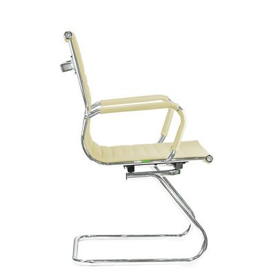 Riva Chair 6002-3E (светло-бежевая экокожа) Конференц-кресло
