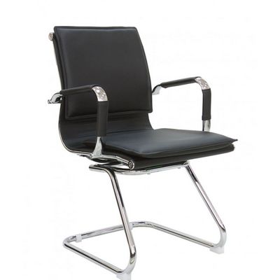 Riva Chair 6003-3 (черная экокожа) Конференц-кресло