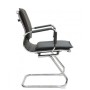 Riva Chair 6003-3 (черная экокожа) Конференц-кресло