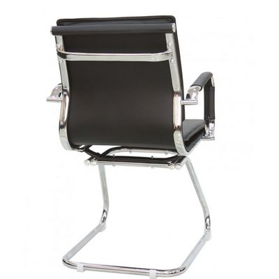 Riva Chair 6003-3 (черная экокожа) Конференц-кресло