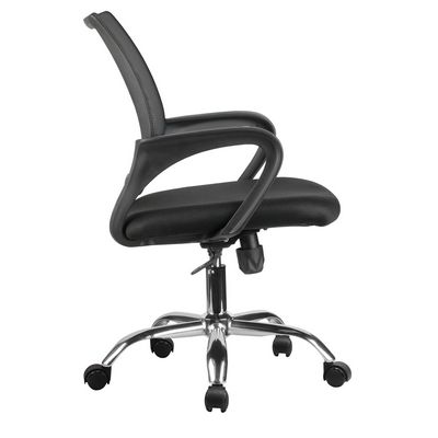 Riva Chair Bon 8085 JE (черная сетка) Кресло офисное