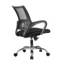 Riva Chair Bon 8085 JE (черная сетка) Кресло офисное
