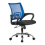Riva Chair Bon 8085 JE (синяя сетка) Кресло офисное