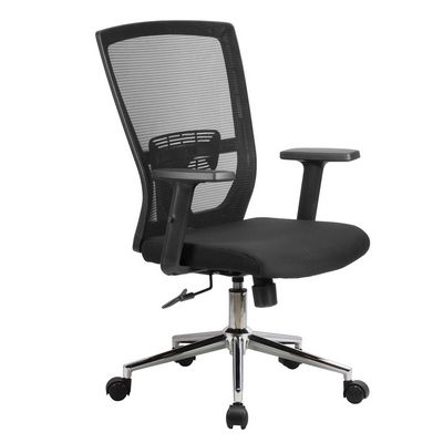 Riva Chair Fix 831E (черная ткань, сетка) Кресло офисное