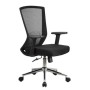 Riva Chair Fix 871E (черная ткань, сетка) Кресло офисное