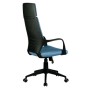 Riva Chair IQ Rv 8989 (синяя ткань, черный пластик) Кресло офисное