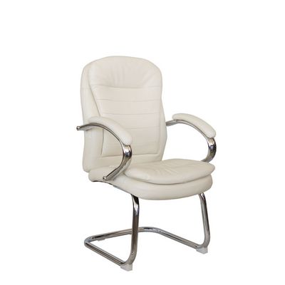 Riva Chair 9024-4 (бежевая экокожа) Конференц-кресло