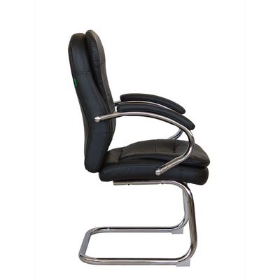 Riva Chair 9024-4 (черная экокожа) Конференц-кресло