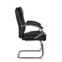 Riva Chair 9024-4 (черная экокожа) Конференц-кресло