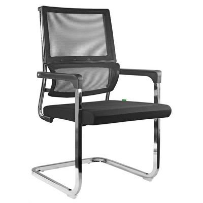 Riva Chair D201 (черная сетка, ткань черная) Конференц-кресло