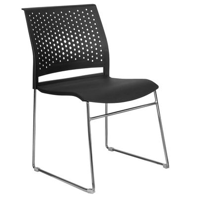 Riva Chair D918 (черный пластик) Конференц-кресло