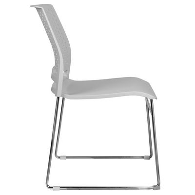 Riva Chair D918 (светло-серый пластик) Конференц-кресло