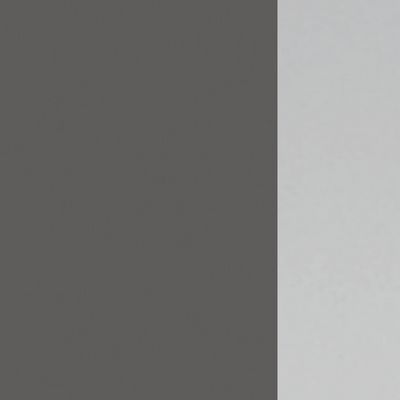 А4 С1 111 АР (Антрацит премиум/Серый) Стол 160 фигурный на металлокаркасе UNO для переговоров