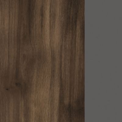 А4 А4 136-1 ДР (Дуб ристретто/Антрацит) Секция стола для переговоров на металлокаркасе QUATTRO