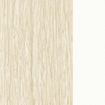 А4 Б1 111 ДШ (Дуб шамони/Белый) Стол 160 фигурный на металлокаркасе UNO для переговоров