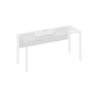 A4 844 БП (Белый премиум) Экран стола 1800 с кабель-каналом