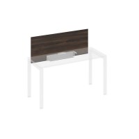 A4 832 ДР (Дуб ристретто) Экран настольный фронтальный для стола 1400 с кабель-каналом