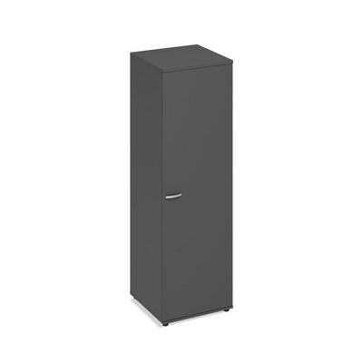 A4 9312 АР (Антрацит премиум) Шкаф для одежды глубокий узкий