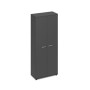 A4 9372 АР (Антрацит премиум) Шкаф для документов закрытый