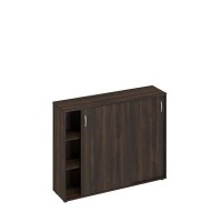 A4 304 ДР (Дуб ристретто) Шкаф-купе средний для 2-х столов 700