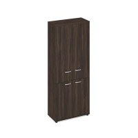 A4 9373 ДР (Дуб ристретто) Шкаф для документов закрытый 4-х дверный