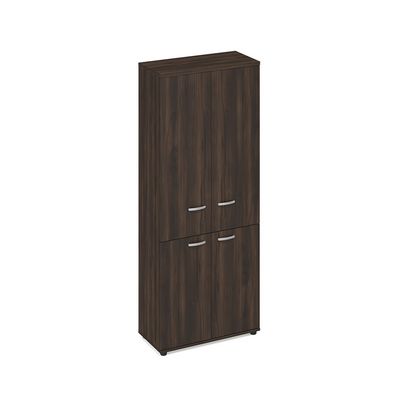 A4 9373 ДР (Дуб ристретто) Шкаф для документов закрытый 4-х дверный