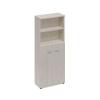 A4 9378 ДШ (Дуб шамони) Шкаф для документов полузакрытый