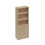 A4 9371 ДК (Дуб скандинаввский) Шкаф для документов полузакрытый